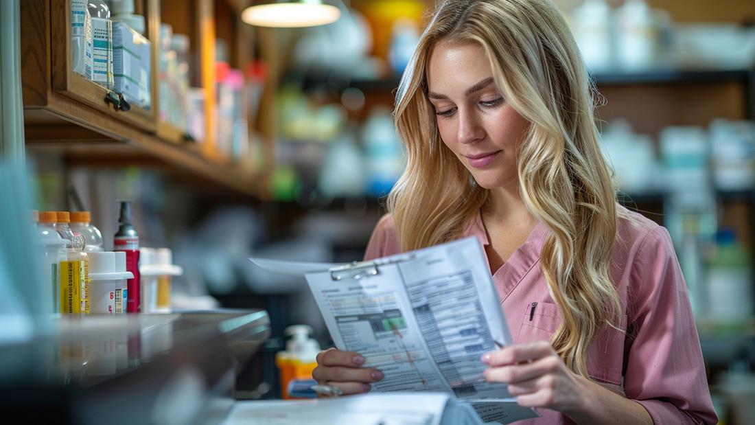 Cosmetic safety assessor reviewing CPSR claims for greenwashing