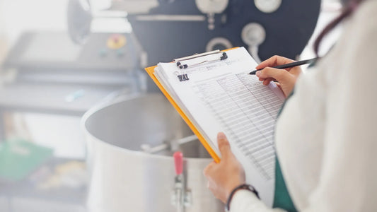 Cosmetic compliance professional reviewing CPSR documentation for UK and EU safety assessment