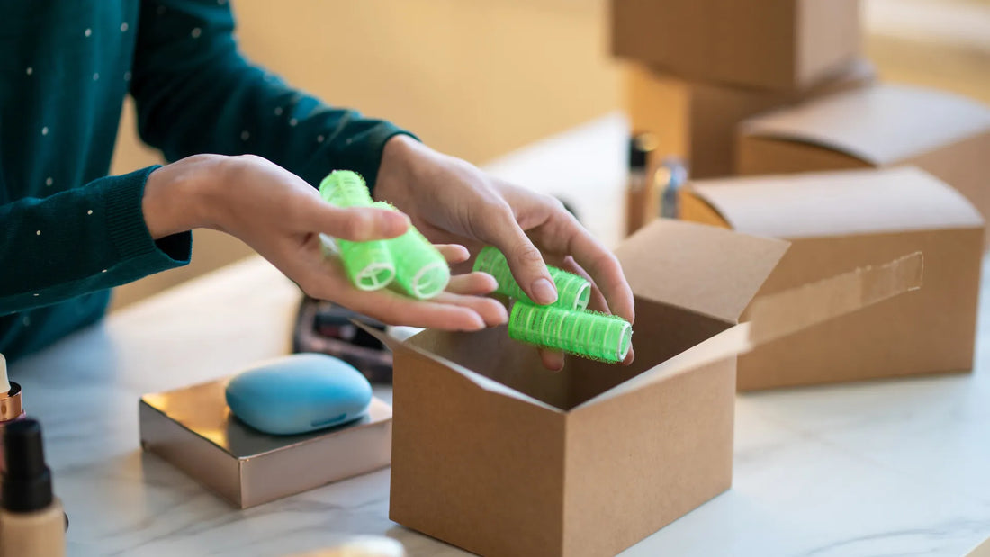 Recyclable and sustainable cosmetic packaging materials for refillable products
