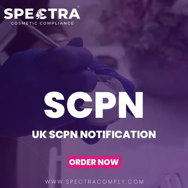 Cosmetic Product Registration UK (SCPN Product Notification)